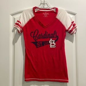 Women’s St. Louis Cardinal Burnout Tee - Size Small - EUC